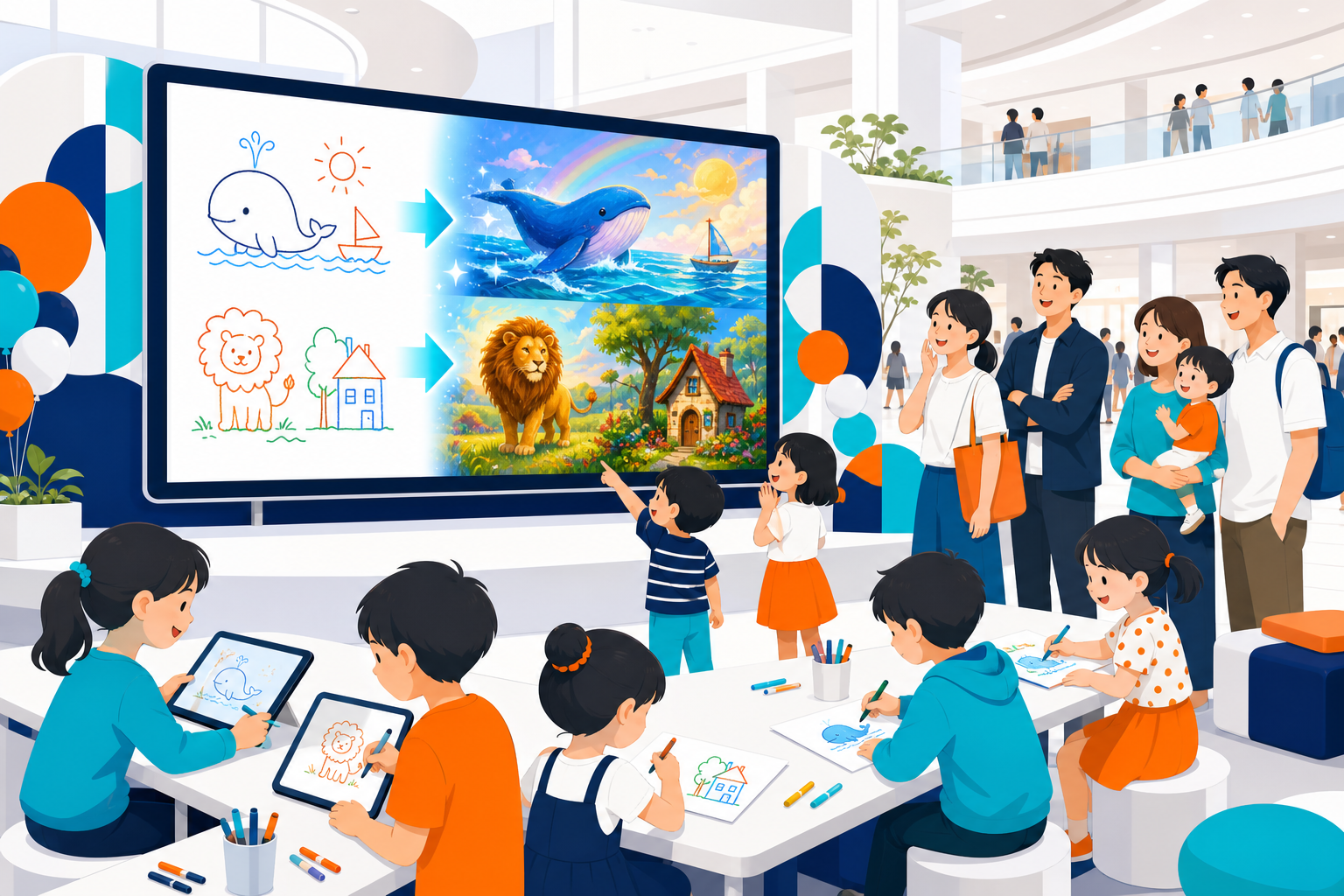 AIお絵描きカーニバルのイベントイメージ